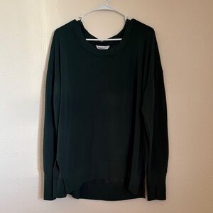 Athleta Forest Green Crewneck Sweater